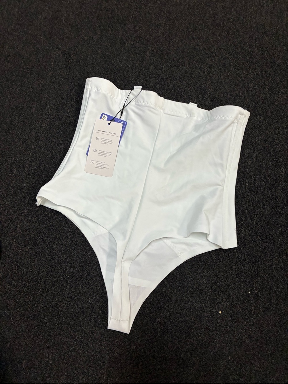 Women’s Honeylove SuperPower Thong White New SZ SM NWT